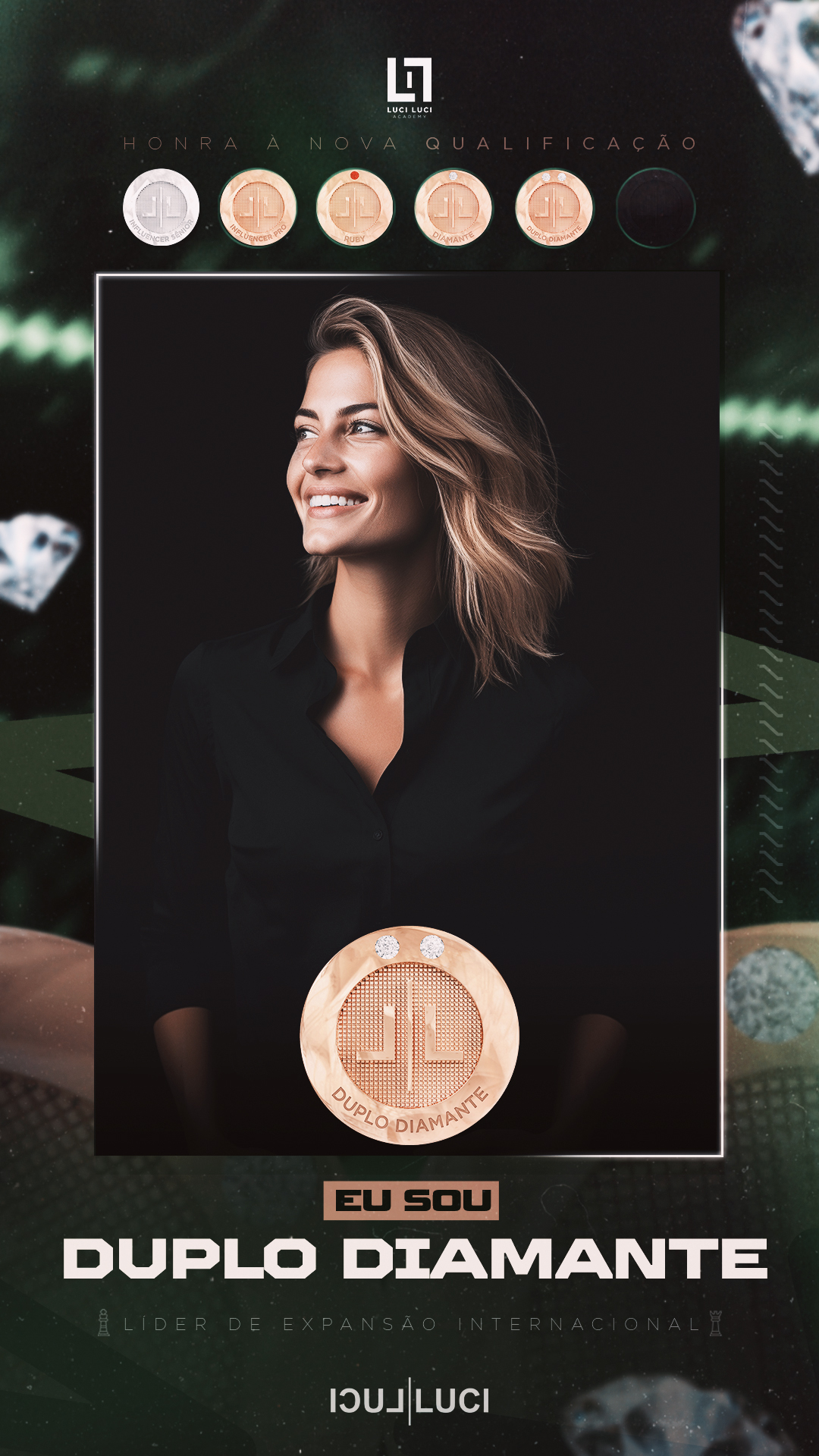 Selo Duplo Diamante